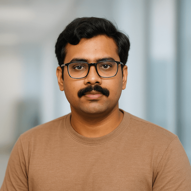 Sasadhri Rao - QA Engineer and Software Tester professional headshot